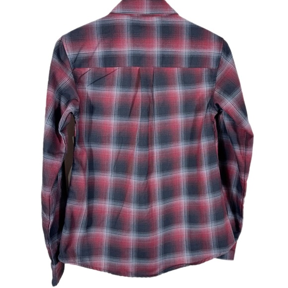 DIXXON Women’s The Count Plaid Pearl Snap Flannel M Limited Edition - Picture 4 of 12